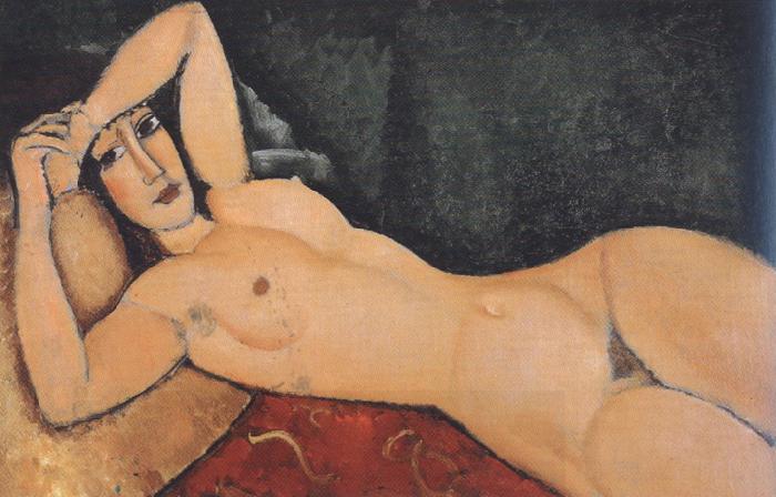 Amedeo Modigliani Recling Nude with Arm Across Her Forehead (mk39) China oil painting art